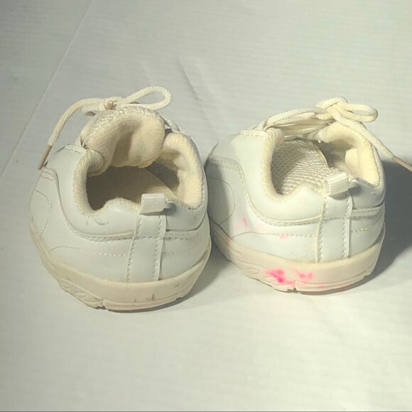 Vintage Build-A-Bear Collectible Sneakers Faux Leather Lace-Up Rubber White OS - Picture 9 of 9